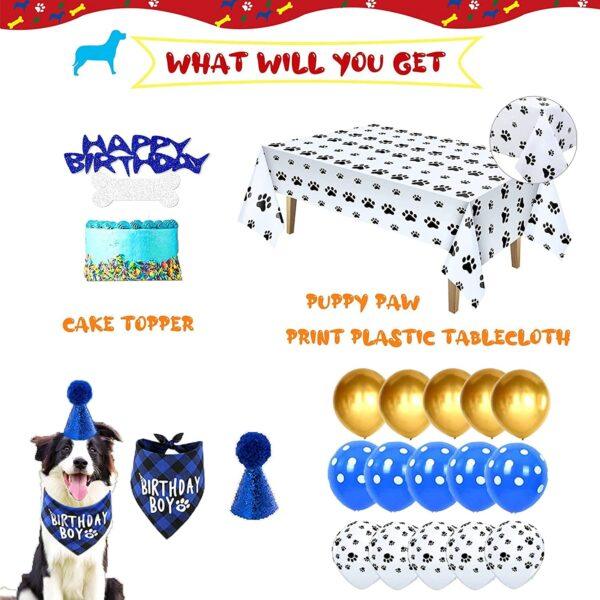 KUTKUT Dog Birthday Party Decorations, - Image 3